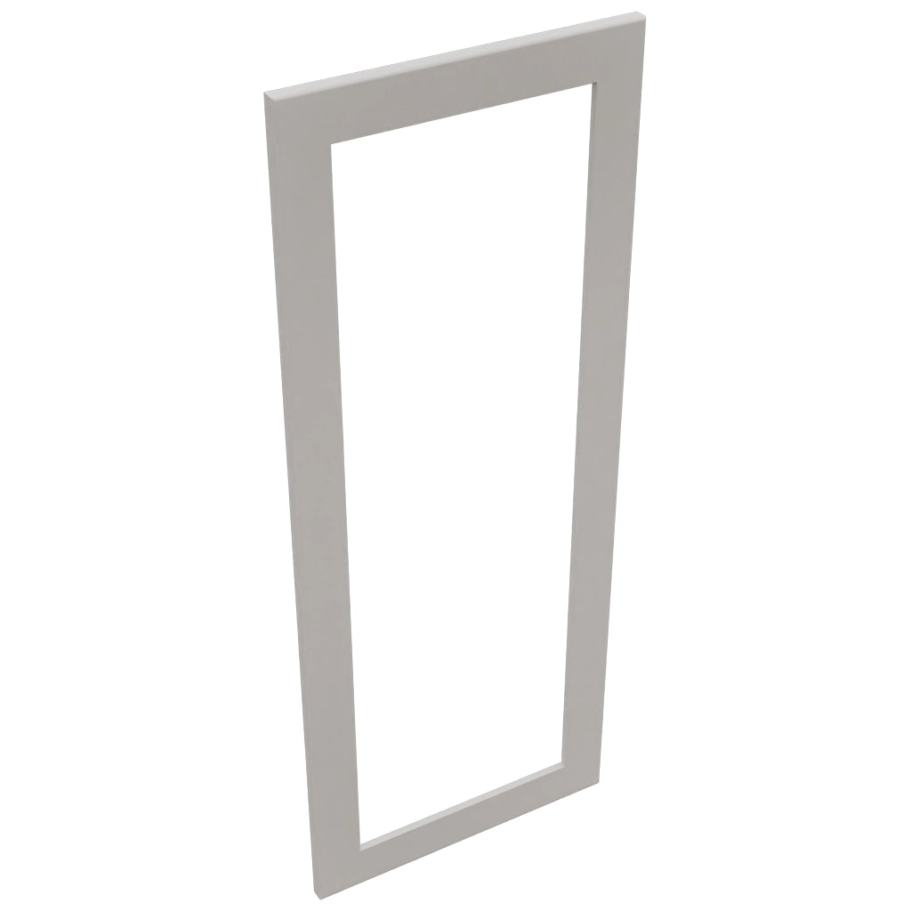 Fabuwood Galaxy Nickel DS DFGWD1857 Wall Prepped Door, Top View