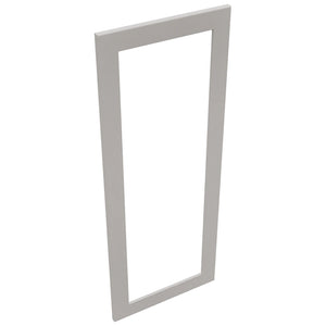 Fabuwood Galaxy Nickel DS DFGWD1857 Wall Prepped Door, Top View