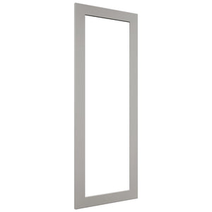 Fabuwood Galaxy Nickel DS DFGWD1860 Wall Prepped Door, Front View