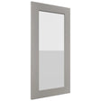 Fabuwood Galaxy Nickel DS GDW1530 Wall Glass Door, Front View