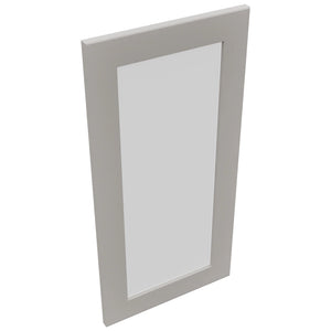 Fabuwood Galaxy Nickel DS GDW1530 Wall Glass Door, Top View