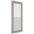 Fabuwood Galaxy Nickel DS GDW1536 Wall Glass Door, Front View