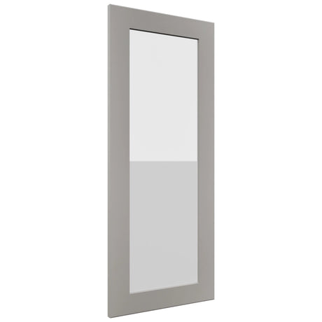 Fabuwood Galaxy Nickel DS GDW1536 Wall Glass Door, Front View