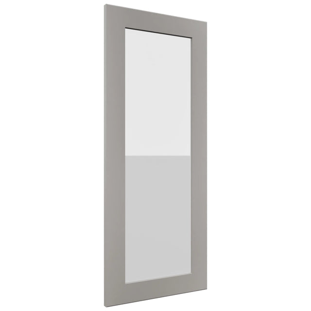 Fabuwood Galaxy Nickel DS GDW1536 Wall Glass Door, Front View