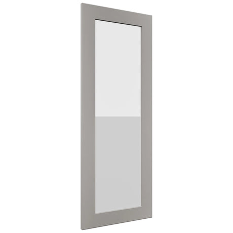 Fabuwood Galaxy Nickel DS GDW1539 Wall Glass Door, Front View