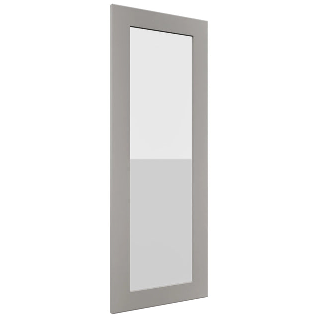 Fabuwood Galaxy Nickel DS GDW1539 Wall Glass Door, Front View