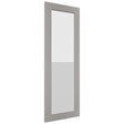 Fabuwood Galaxy Nickel DS GDW1542 Wall Glass Door, Front View