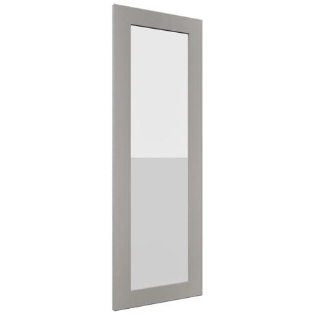 Fabuwood Galaxy Nickel DS GDW1542 Wall Glass Door, Front View