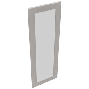 Fabuwood Galaxy Nickel DS GDW1542 Wall Glass Door, Top View
