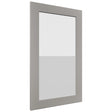 Fabuwood Galaxy Nickel DS GDW1830 Wall Glass Door, Front View