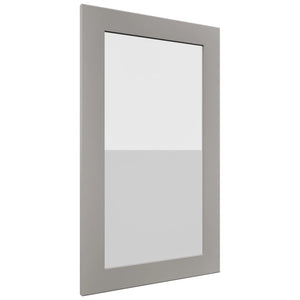 Fabuwood Galaxy Nickel DS GDW1830 Wall Glass Door, Front View