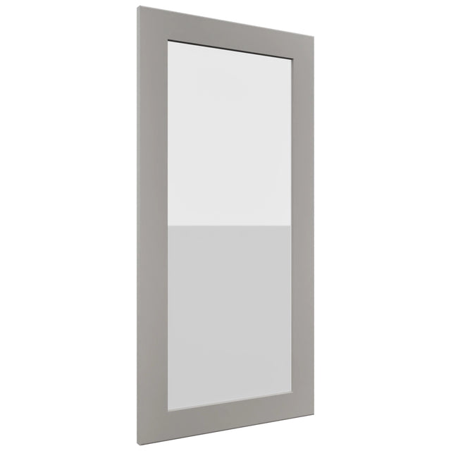 Fabuwood Galaxy Nickel DS GDW1836 Wall Glass Door, Front View