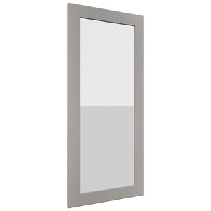 Fabuwood Galaxy Nickel DS GDW1839 Wall Glass Door, Front View