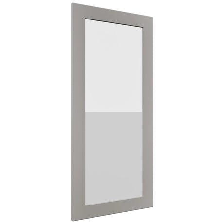 Fabuwood Galaxy Nickel DS GDW1839 Wall Glass Door, Front View