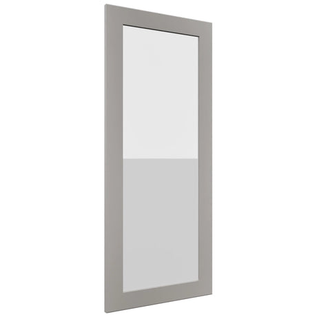 Fabuwood Galaxy Nickel DS GDW1842 Wall Glass Door, Front View