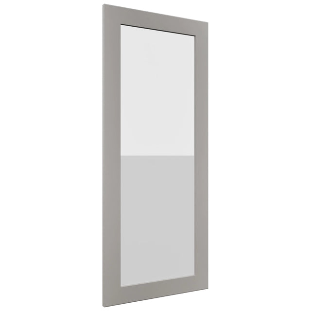Fabuwood Galaxy Nickel DS GDW1842 Wall Glass Door, Front View