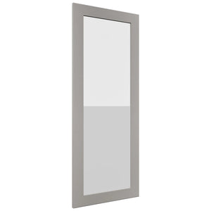 Fabuwood Galaxy Nickel DS GDWD1857 Wall Glass Door, Front View