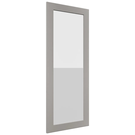 Fabuwood Galaxy Nickel DS GDWD1857 Wall Glass Door, Front View