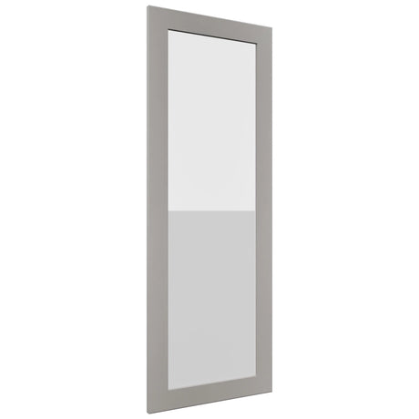 Fabuwood Galaxy Nickel DS GDWD1860 Wall Glass Door, Front View