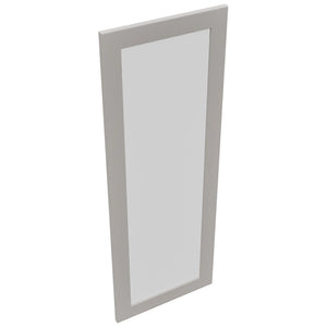 Fabuwood Galaxy Nickel DS GDWD1860 Wall Glass Door, Top View