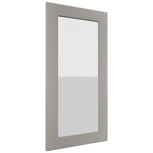 Fabuwood Galaxy Nickel DS GDWDC2430 Wall Glass Door, Front View