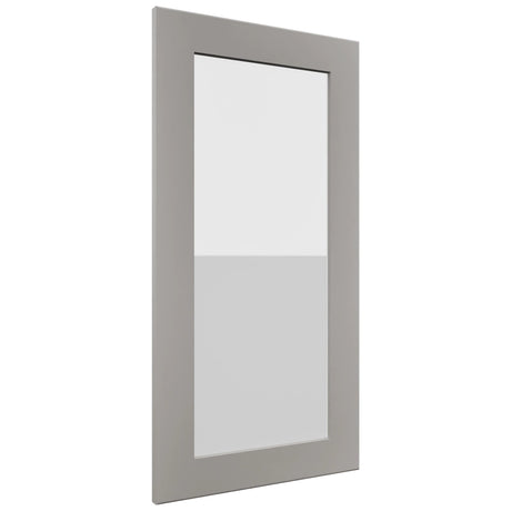 Fabuwood Galaxy Nickel DS GDWDC2430 Wall Glass Door, Front View