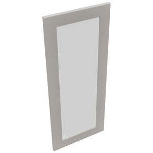 Fabuwood Galaxy Nickel DS GDWDC2436 Wall Glass Door, Top View
