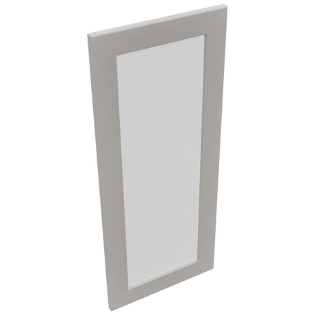 Fabuwood Galaxy Nickel DS GDWDC2436 Wall Glass Door, Top View
