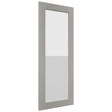Fabuwood Galaxy Nickel DS GDWDC2439 Wall Glass Door, Front View