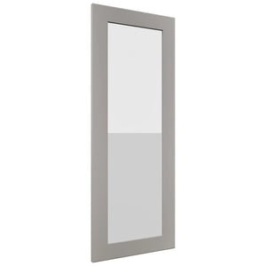 Fabuwood Galaxy Nickel DS GDWDC2439 Wall Glass Door, Front View