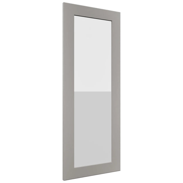 Fabuwood Galaxy Nickel DS GDWDC2439 Wall Glass Door, Front View