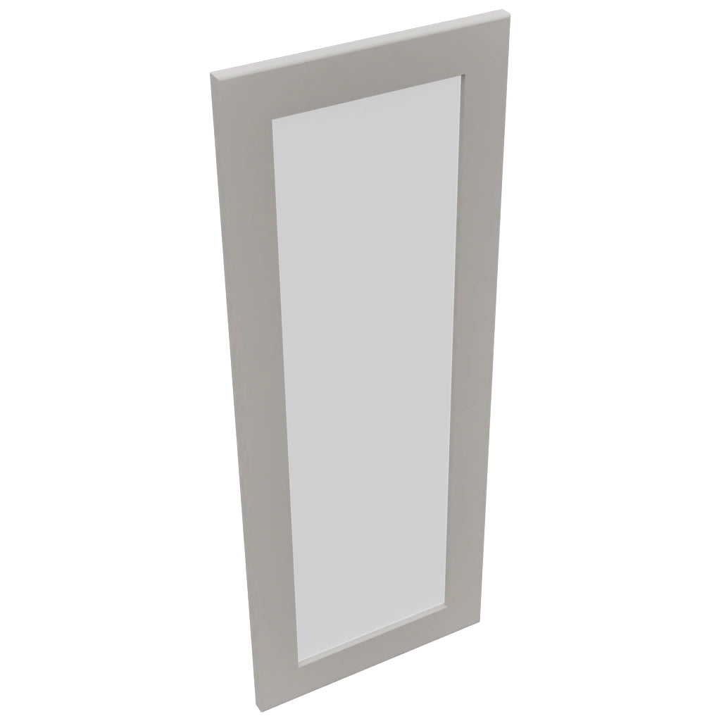 Fabuwood Galaxy Nickel DS GDWDC2439 Wall Glass Door, Top View