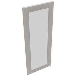 Fabuwood Galaxy Nickel DS GDWDC2439 Wall Glass Door, Top View