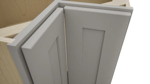 Fabuwood Galaxy Nickel ERB33 Base Corner Easy Reach Cabinet, Detail View
