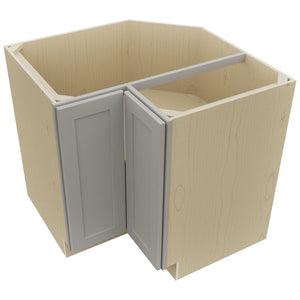Fabuwood Galaxy Nickel ERB36 Base Corner Easy Reach Cabinet, Top View