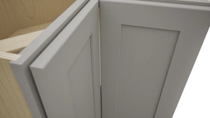 Fabuwood Galaxy Nickel ERB36 Base Corner Easy Reach Cabinet, Detail View