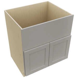 Fabuwood Galaxy Nickel FS30 Base Farm Sink Cabinet, Top View