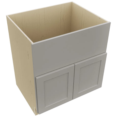 Fabuwood Galaxy Nickel FS30 Base Farm Sink Cabinet, Top View