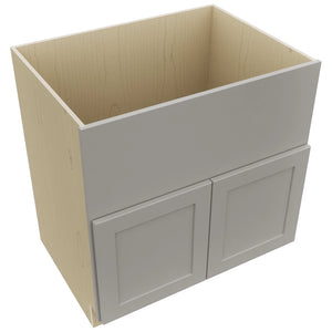 Fabuwood Galaxy Nickel FS33 Base Farm Sink Cabinet, Top View