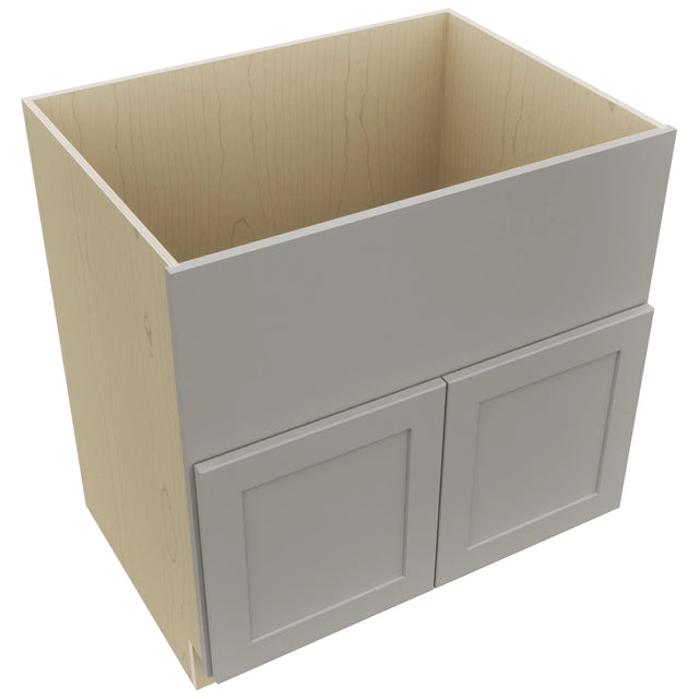 Fabuwood Galaxy Nickel FS33 Base Farm Sink Cabinet, Top View