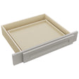 Fabuwood Galaxy Nickel KD30 Vanity Desk, Top View