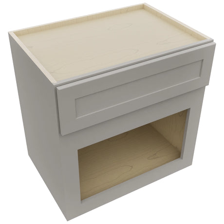 Fabuwood Galaxy Nickel MC303021 Wall Microwave Cabinet, Top View