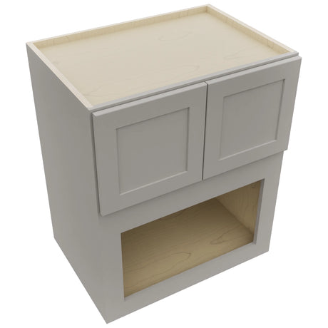 Fabuwood Galaxy Nickel MC303621 Wall Microwave Cabinet, Top View
