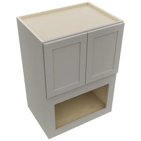 Fabuwood Galaxy Nickel MC304221 Wall Microwave Cabinet, Top View