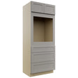 Fabuwood Galaxy Nickel OC3384S Tall Oven Cabinet Single, Front View
