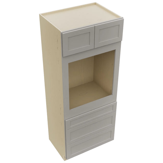 Fabuwood Galaxy Nickel OC3384S Tall Oven Cabinet Single, Top View