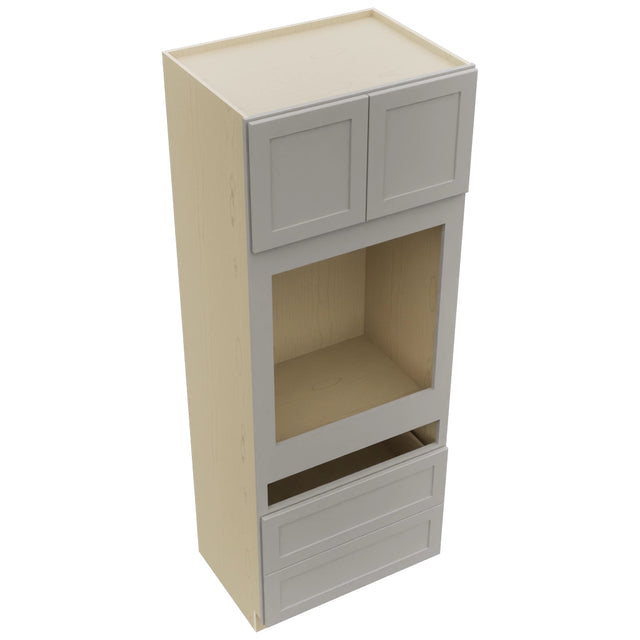 Fabuwood Galaxy Nickel OC3390C Tall Oven Cabinet Combo, Top View