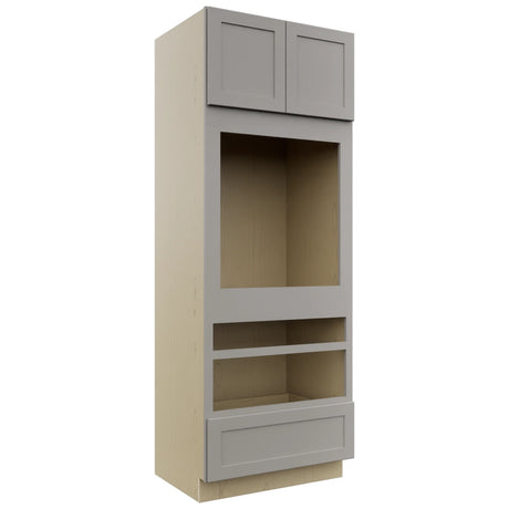 Fabuwood Galaxy Nickel OC3390D Tall Oven Cabinet Double, Front View