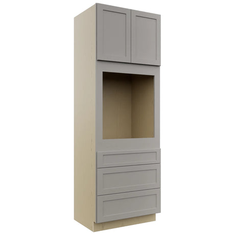 Fabuwood Galaxy Nickel OC3396S Tall Oven Cabinet Single, Front View