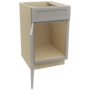 Fabuwood Galaxy Nickel SB21 Base Sink Cabinet, Open View